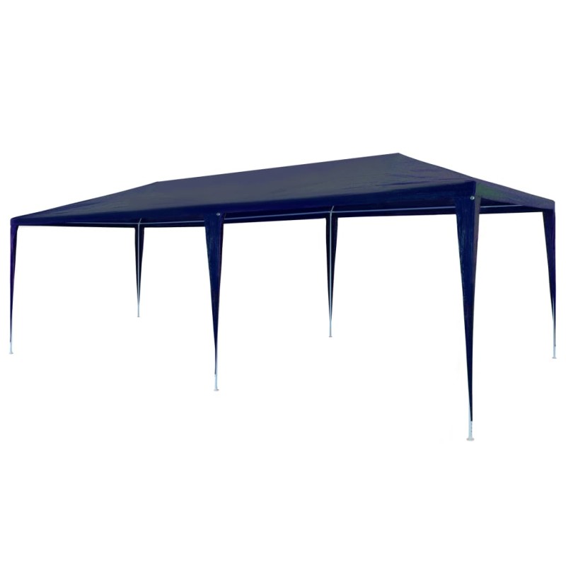 vidaXL Tenda per Feste 3x6 m in PE Blu