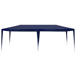 vidaXL Tenda per Feste 3x6 m in PE Blu