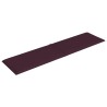 Pannelli Murali 12 pz Viola 60x15 cm Tessuto 1,08 m²