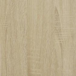 vidaXL Set da Toeletta 4 pz Rovere Sonoma in Legno Multistrato