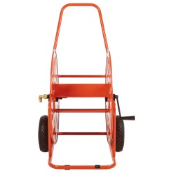 vidaXL Carrello Avvolgitubo per Tubo Flessibile 140 m 3/4" in Acciaio