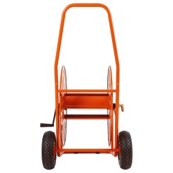 vidaXL Carrello Avvolgitubo per Tubo Flessibile 140 m 3/4" in Acciaio