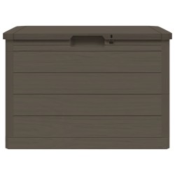 vidaXL Contenitore Cuscini Marrone 77,5x44,5x53 cm in Polipropilene