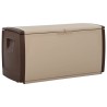 Baule Beige e Marrone 122x56x63 cm