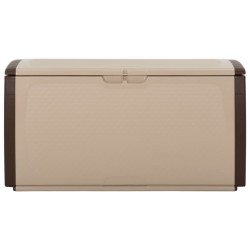 Baule Beige e Marrone 122x56x63 cm