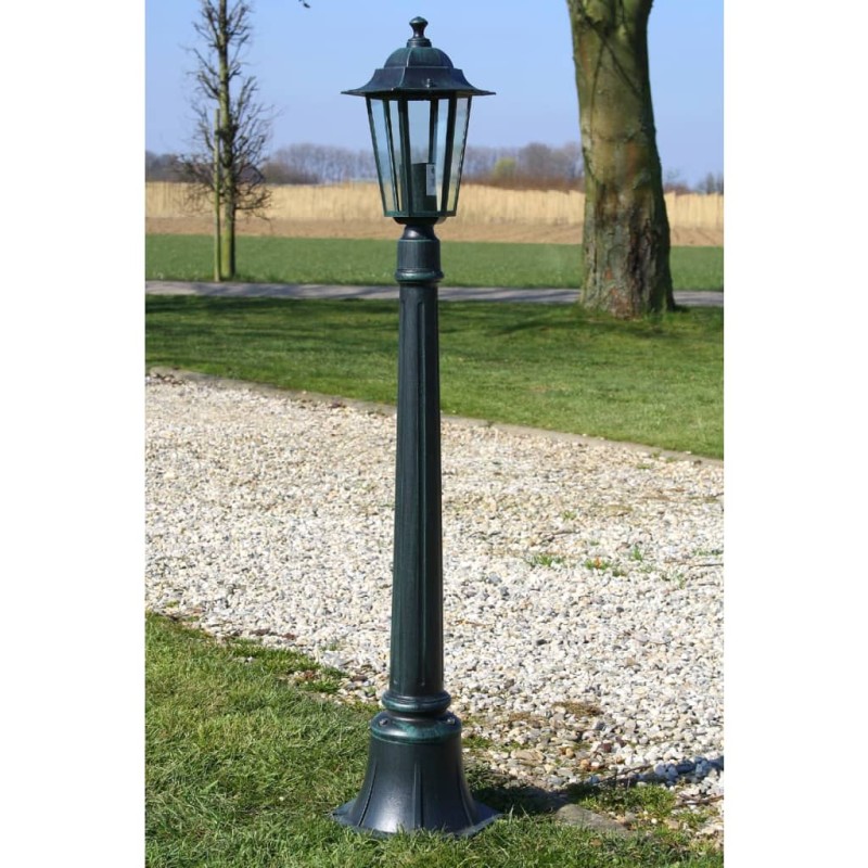 vidaXL Lampione da Giardino Preston 105 cm