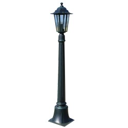 vidaXL Lampione da Giardino Preston 105 cm