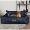 Scruffs & Tramps Lettino per Cani Kensington L 90x70 cm Blu Navy