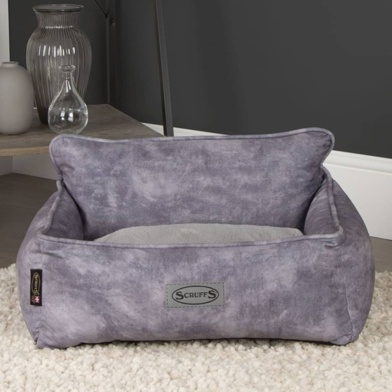 Scruffs & Tramps Lettino per Cani Kensington L 90x70 cm Grigio