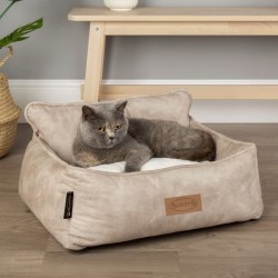 Scruffs & Tramps Lettino per Cani Kensington M 60x50 cm Crema