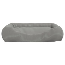 Cuccia per Cani con Cuscini Grigio 75x58x18 cm Tessuto Oxford