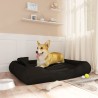 vidaXL Cuccia per Cani con Cuscini Neri 115x100x20cm in Tessuto Oxford