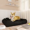 Cuccia per Cani con Cuscini Nero 89x75x19 cm in Tessuto Oxford