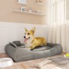 Cuccia per Cani con Cuscini Grigio 89x75x19 cm Tessuto Oxford