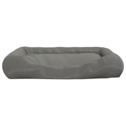 Cuccia per Cani con Cuscini Grigio 89x75x19 cm Tessuto Oxford