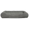 Cuccia per Cani con Cuscini Grigio 89x75x19 cm Tessuto Oxford