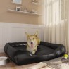 Cuccia per Cani Nera 105x80x25 cm in Similpelle