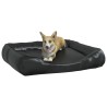 Cuccia per Cani Nera 105x80x25 cm in Similpelle