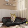 vidaXL Cuccia per Cani Nera e Marrone 105x80x25 cm in Similpelle