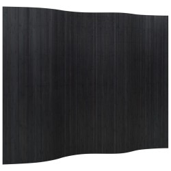 vidaXL Divisorio Ambienti Nero 165x250 cm in Bambù