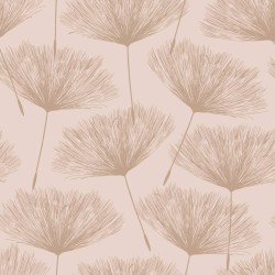 DUTCH WALLCOVERINGS Carta da Parati Fleur Rosa Chiaro