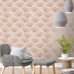 DUTCH WALLCOVERINGS Carta da Parati Fleur Rosa Chiaro