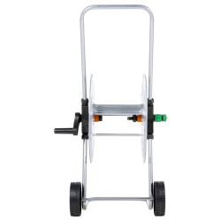 vidaXL Carrello Avvolgitubo per Tubo Flessibile 60 m 1/2" in Acciaio