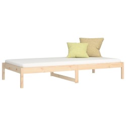 vidaXL Dormeuse 90x190 cm Single in Legno Massello di Pino