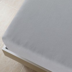 vidaXL Lenzuola con Angoli Jersey 2pz Grigio 180x200 cm Cotone