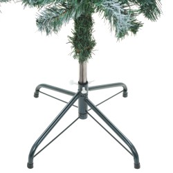 Albero di Natale Artificiale Satinato con Pigne 150 cm