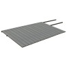 Listoni Decking WPC con Accessori Marroni e Grigi 30 m² 2,2 m