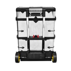 vidaXL Trolley Porta Attrezzi con 3 Componenti