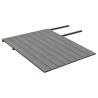 vidaXL Listoni Decking WPC con Accessori Marroni e Grigi 16 m² 2,2 m