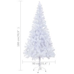 Albero di Natale Artificiale con Supporto 180 cm 620 Rami