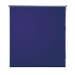 vidaXL Tenda a Rullo Oscurante 140 x 230 cm Blu Marino