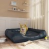 Cuccia per Cani Blu Scuro 120x100x27 cm Similpelle