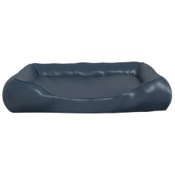 Cuccia per Cani Blu Scuro 120x100x27 cm Similpelle