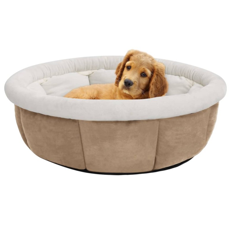 Cuccia per Cani 59x59x24 cm Beige