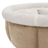 Cuccia per Cani 59x59x24 cm Beige