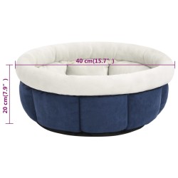 vidaXL Cuccia per Cani 40x40x20 cm Blu