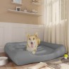 Cuccia per Cani Grigio Chiaro 105x80x25 cm Similpelle