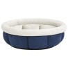 Cuccia per Cani 70x70x26 cm Blu