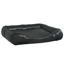 Cuccia per Cani Nera 120x100x27 cm in Similpelle