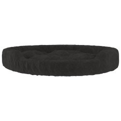 Lettino per Cani Nero 110x90x23 cm in Peluche