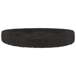 Lettino per Cani Nero 90x70x23 cm in Peluche