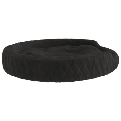 Lettino per Cani Nero 90x70x23 cm in Peluche