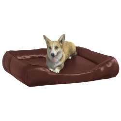 vidaXL Cuccia per Cani Marrone 80x68x23 cm in Similpelle