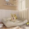 Cuccia per Cani Beige 120x100x27 cm in Similpelle