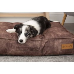 Scruffs & Tramps Materasso per Cani Kensington L 100x70 cm Marrone