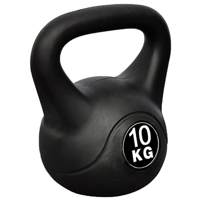 vidaXL kettlebell 10 kg 21 x 21 x 30 cm